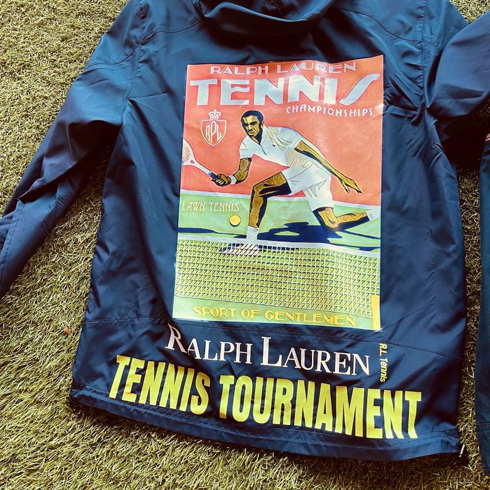 Custom Ralph Lauren tennis jacket